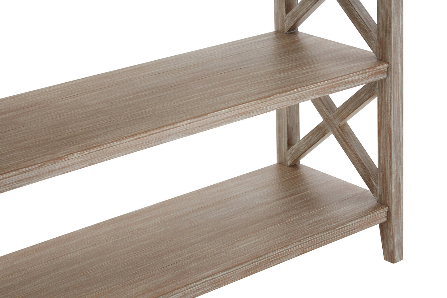Cambridge Natural 2 Shelf Bookcase