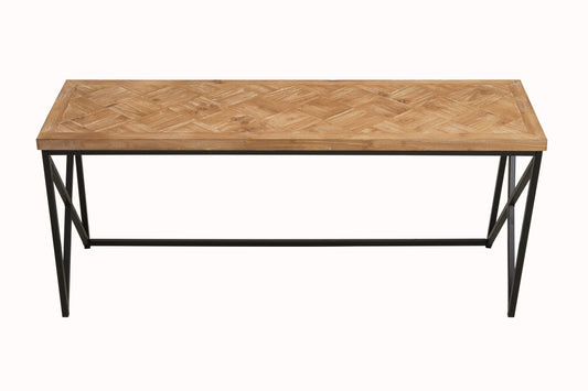 Alexander Parquet Fir Wood Coffee Table