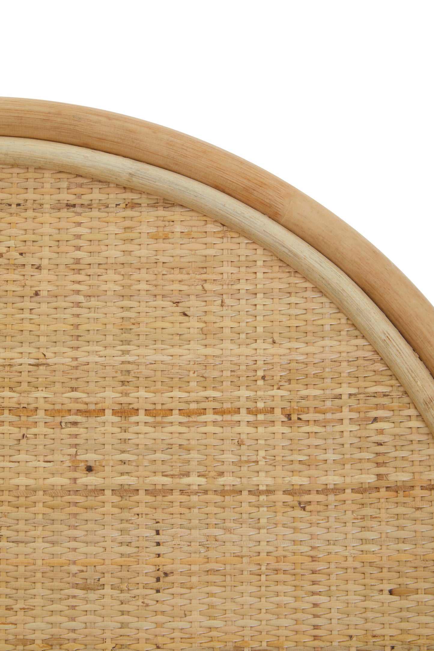 India Natural Rattan Accent Table