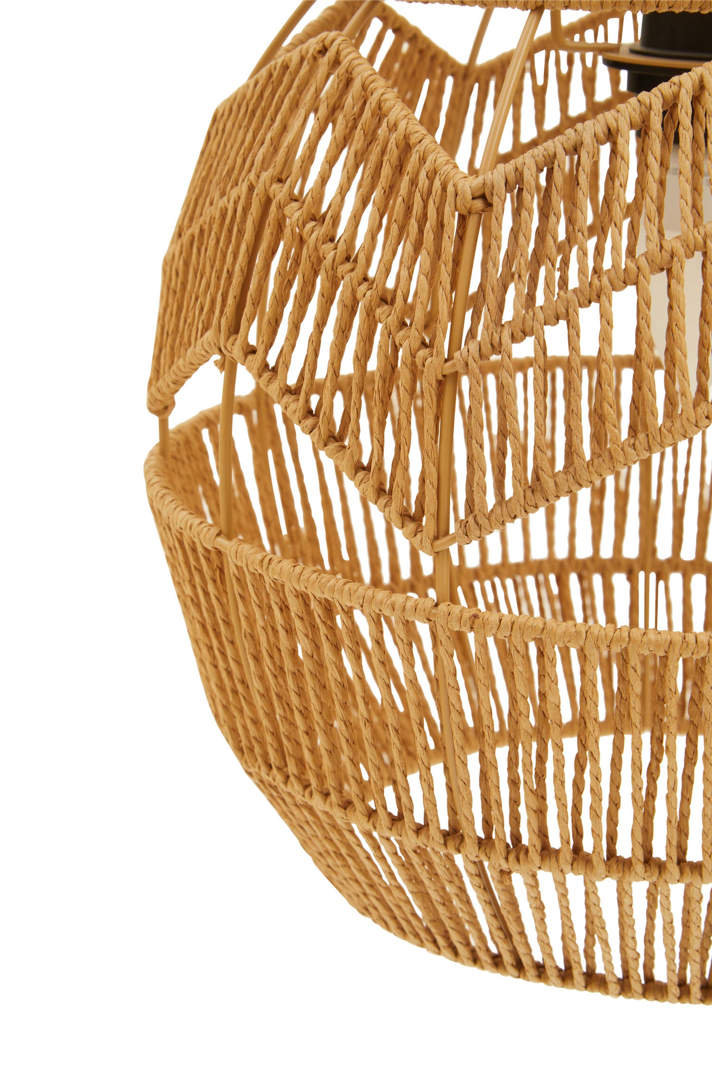 Tropical natural Paper Rope Pendant Light