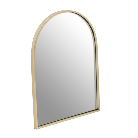 Aramis Luxe Gold Arched Wall Mirror | Bali & Blue