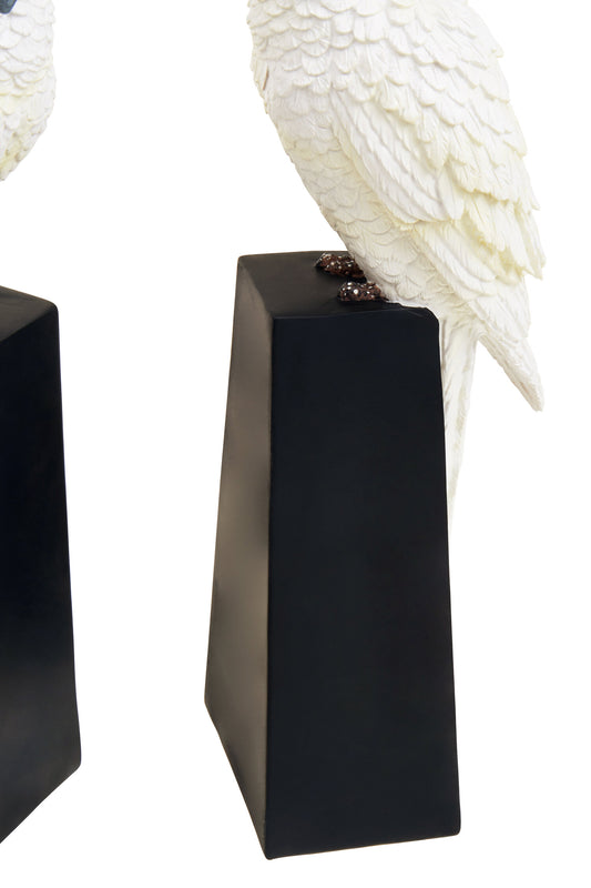 Boho Set of Two Parrot Bookends