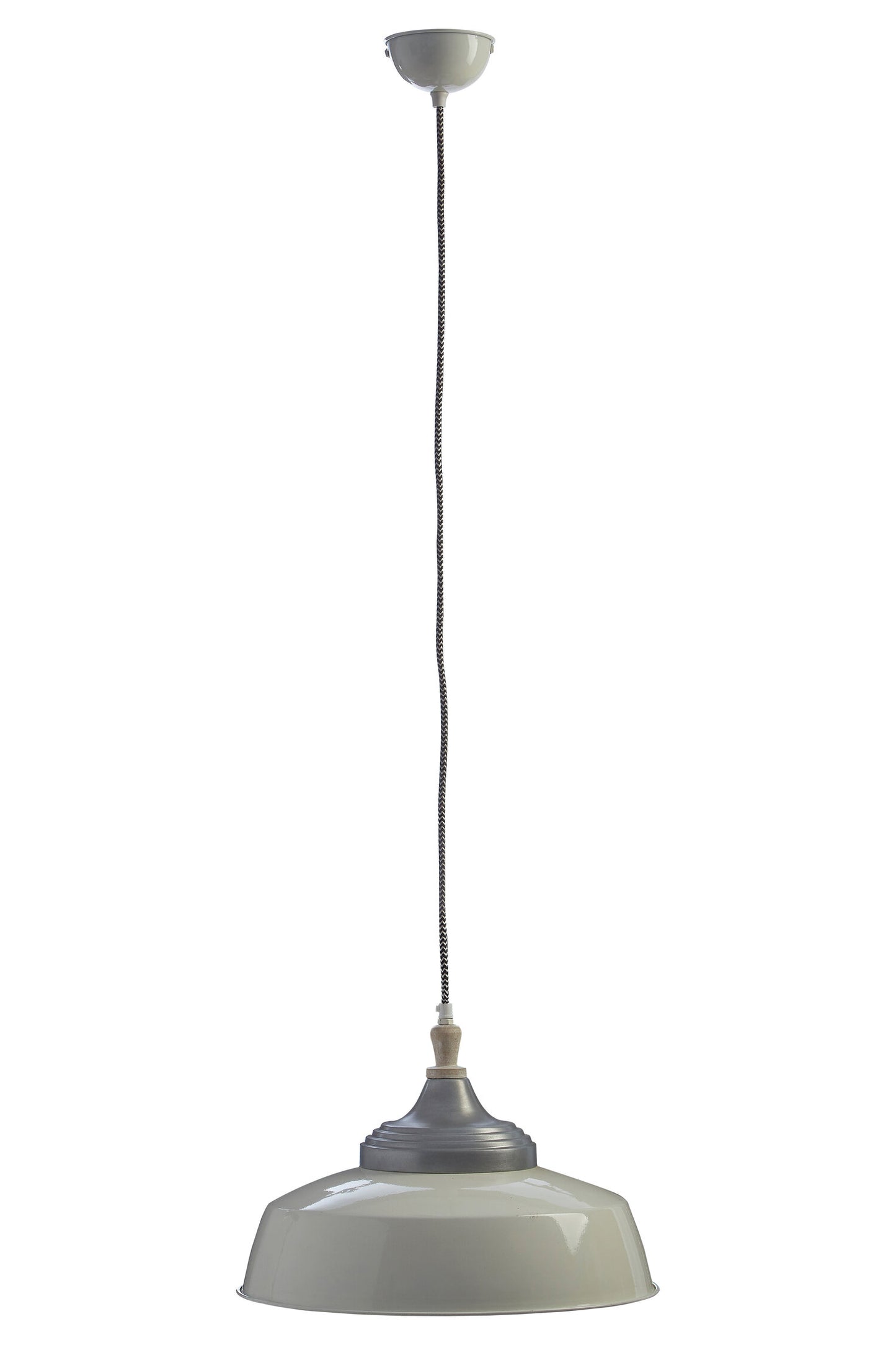 Oslo Large White Bowl Shaped Pendant Light Ceiling Light | Bali & Blue