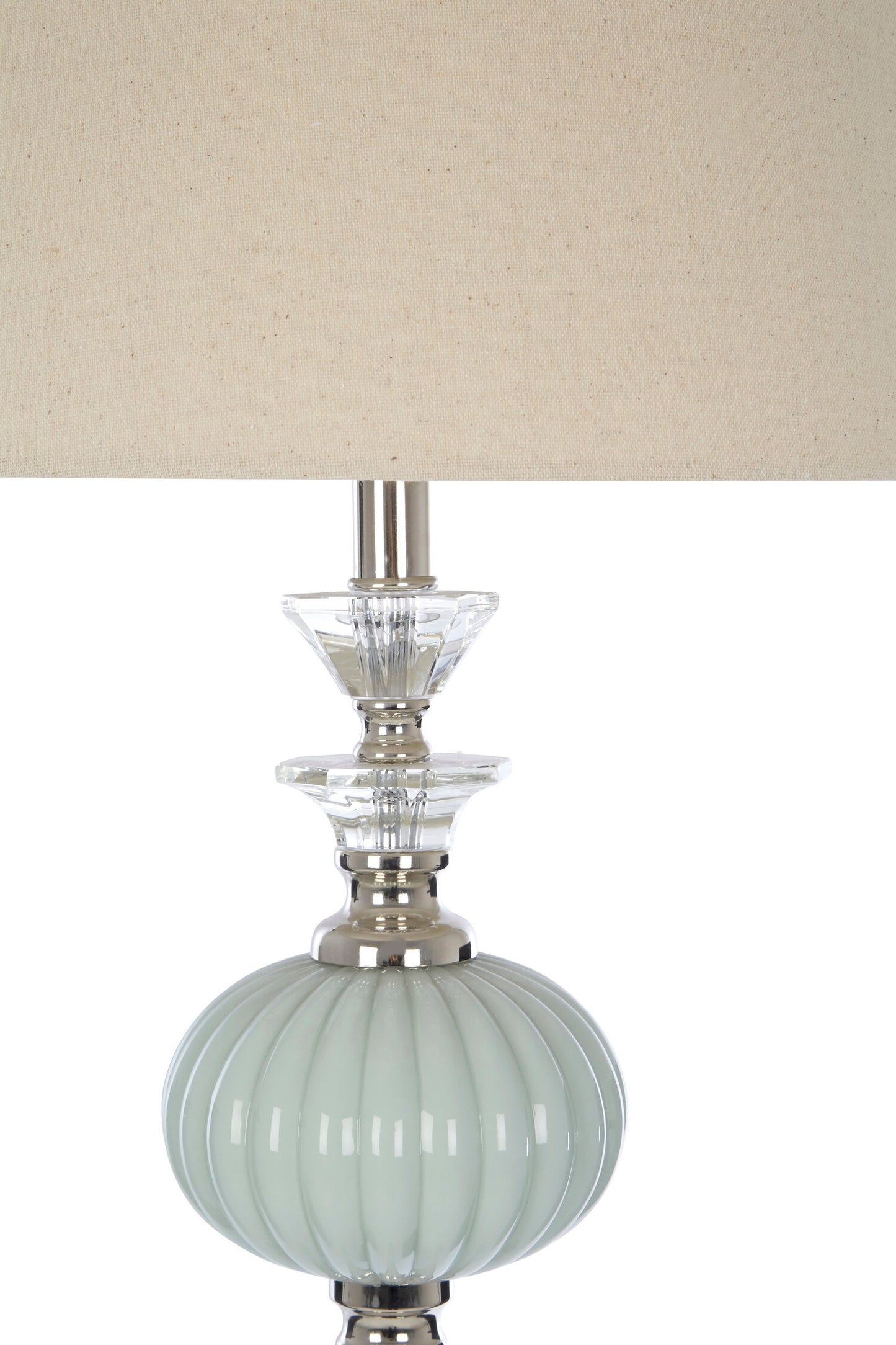 Ulysses Floor Lamp With Linen Shade