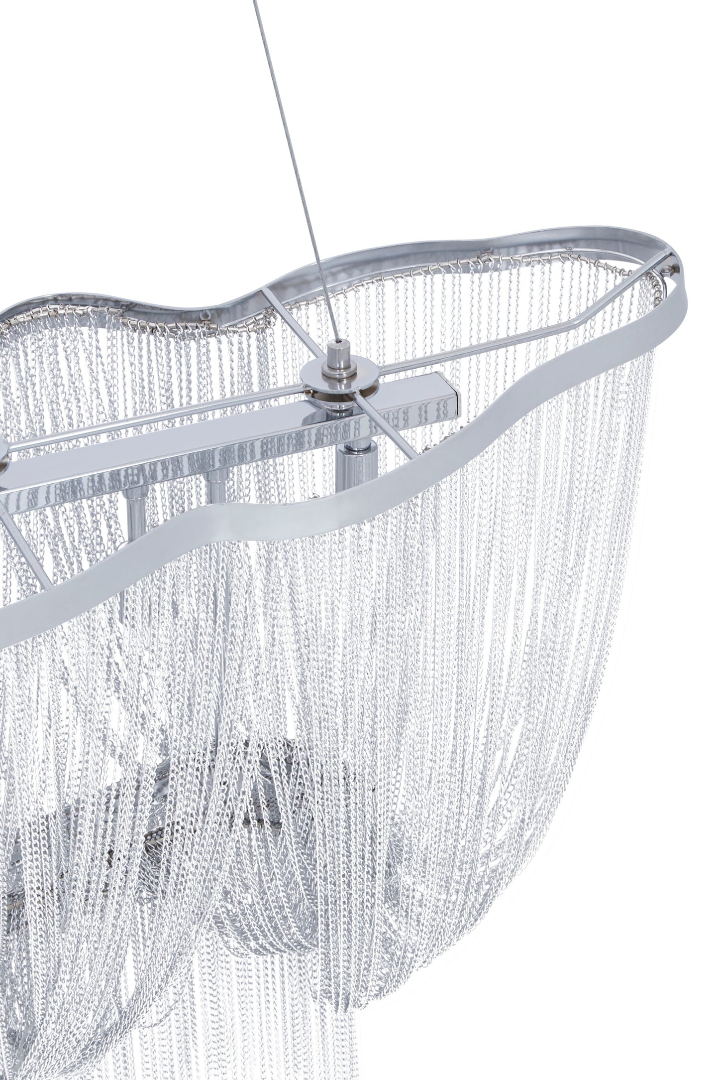 Helena 6 Light Chrome Pendant Light