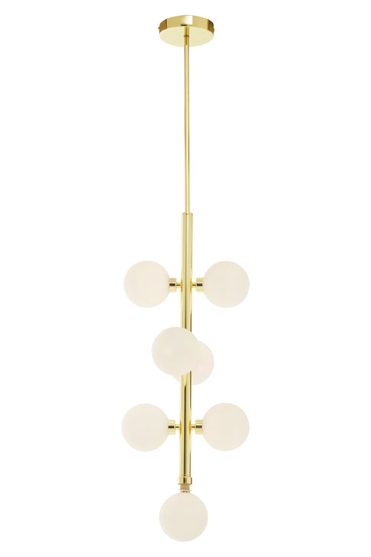Mack Seven Bulb Industrial Pendant Light