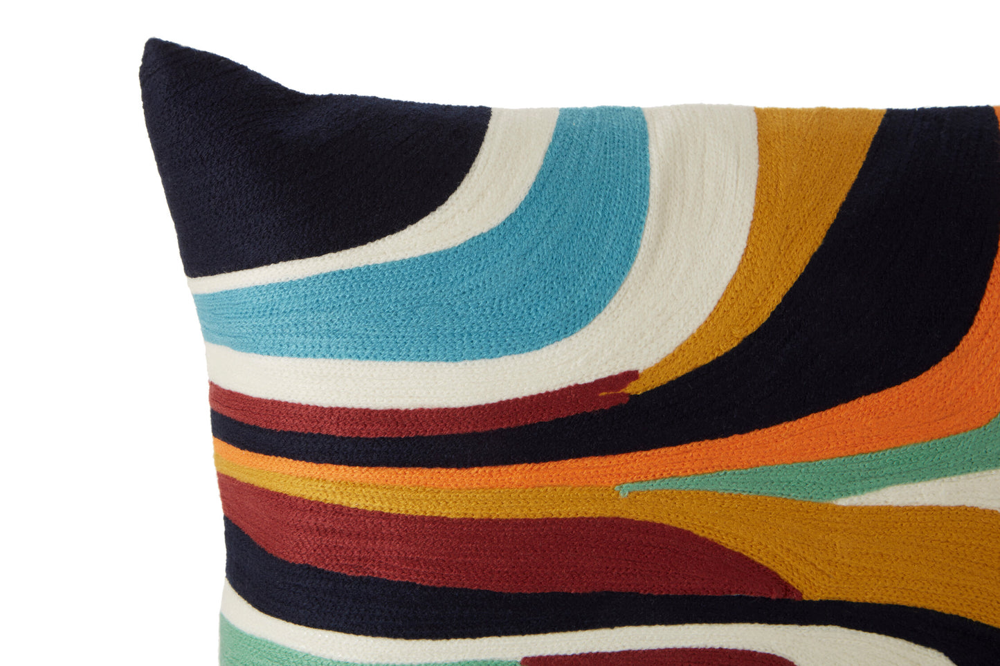Nomad Ozella Multicolour Abstract Rectangular Cushion