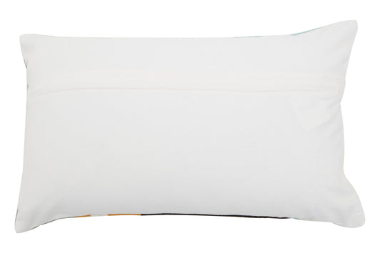 The Edit Multi Colour Rectangular Cushion | Bali & Blue