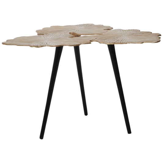 Gold Leaf Large Side Table