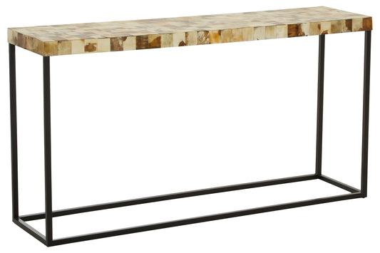 Ophelia Cream Mother of Pearl Console Table