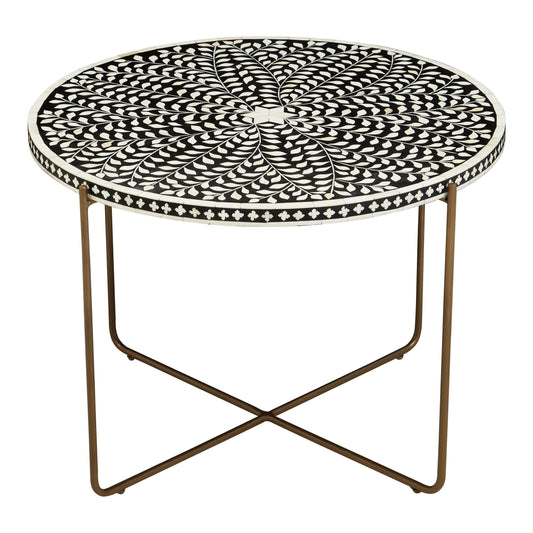 Lana Bone Inlay Round Coffee Table