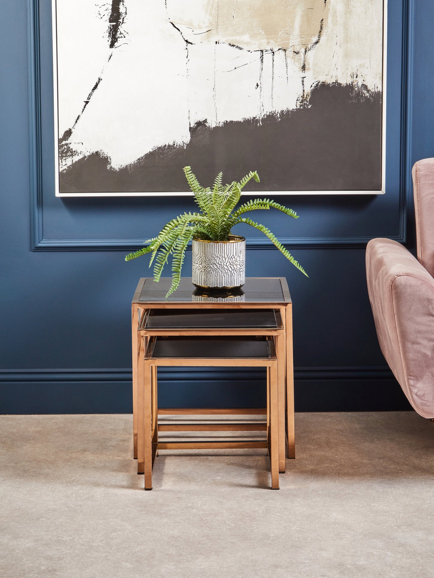 Galleria Natural Pink And Classic Wall Art