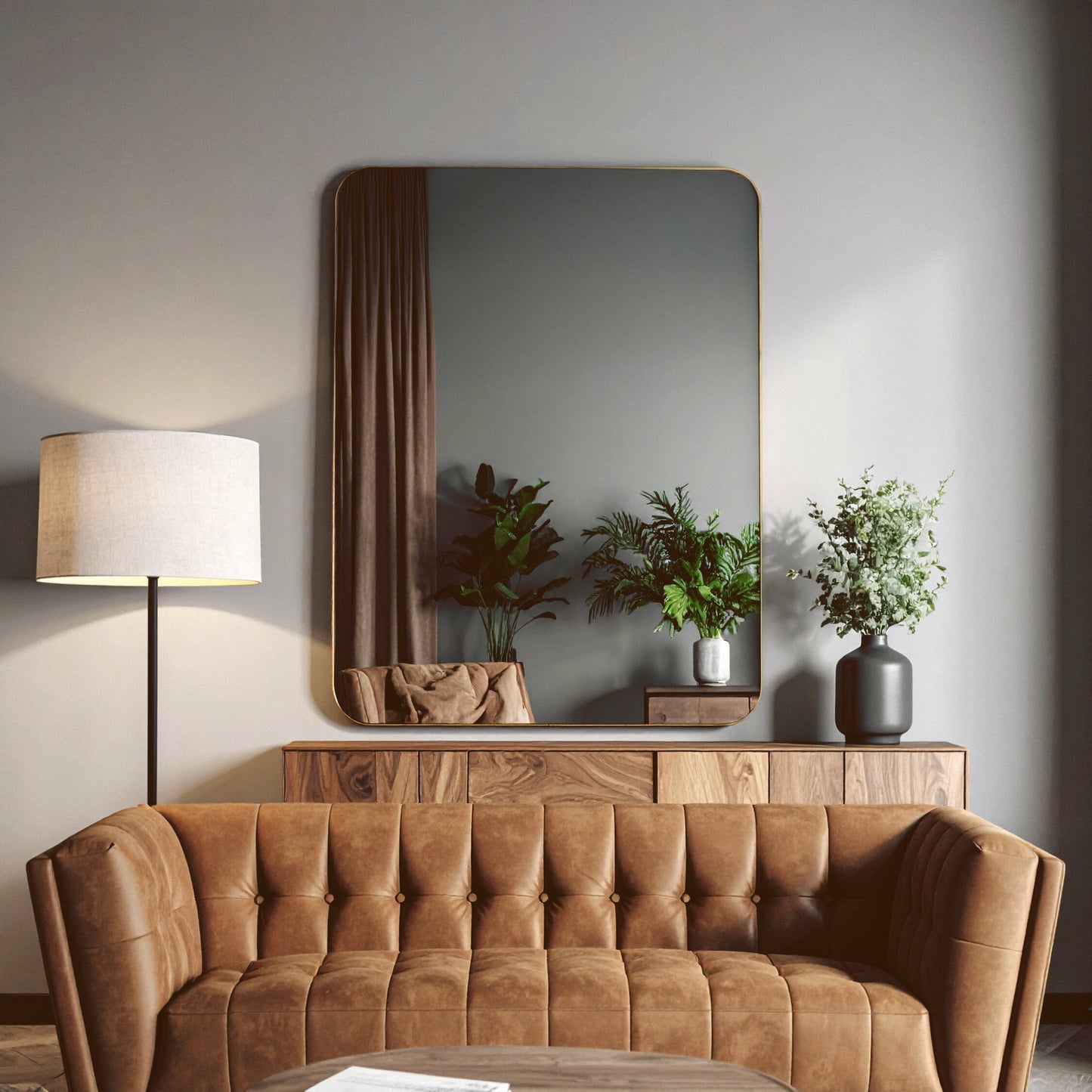 Marco Gold Wall Mirror
