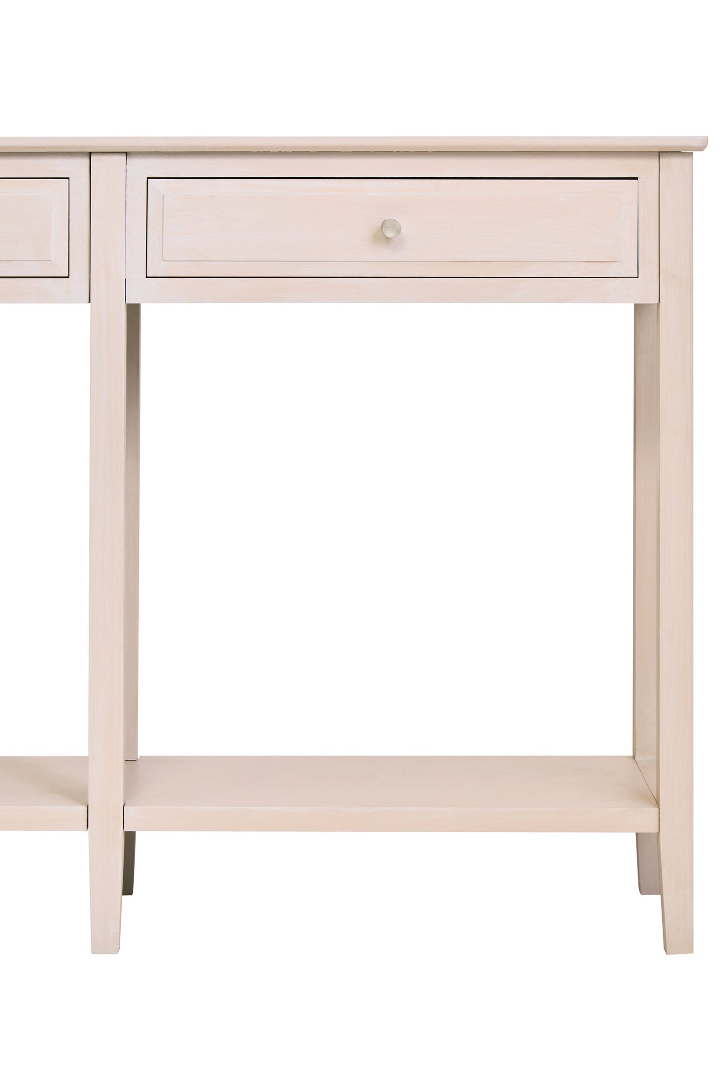 Cambridge Taupe 2-Drawer Wooden Console Table