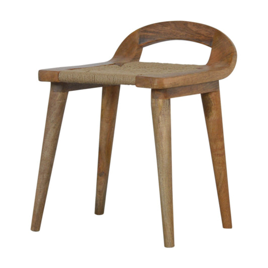 Tropic Raised Back Low Bar Stool