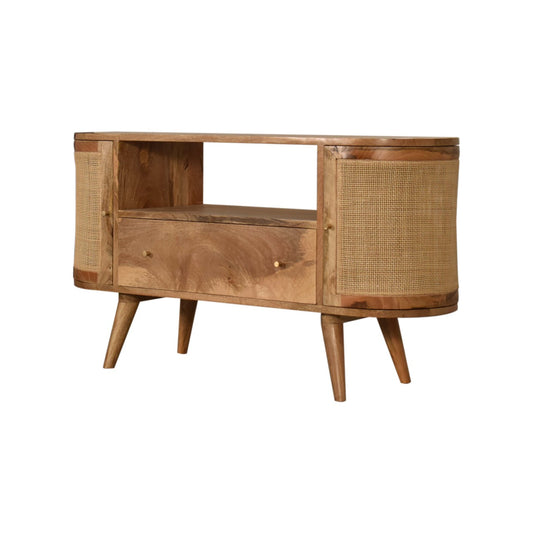 Haiti Rattan Sofia Media Unit