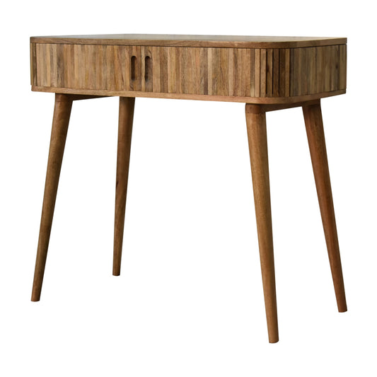 Maui Wooden Console Table- Oak Finish