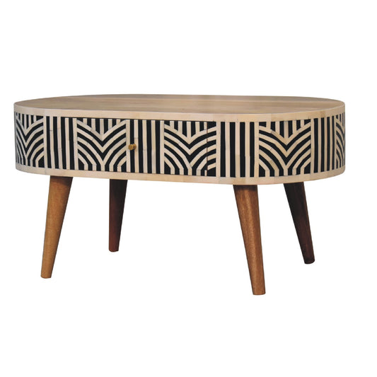 Gatsby Bone Inlay Coffee Table