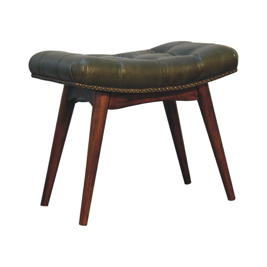 Hoxton Green Footstool