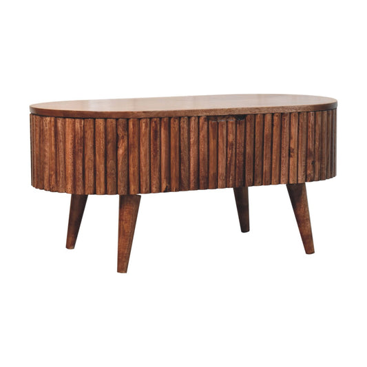 Maui Wooden Coffee Table - Honey Caramel