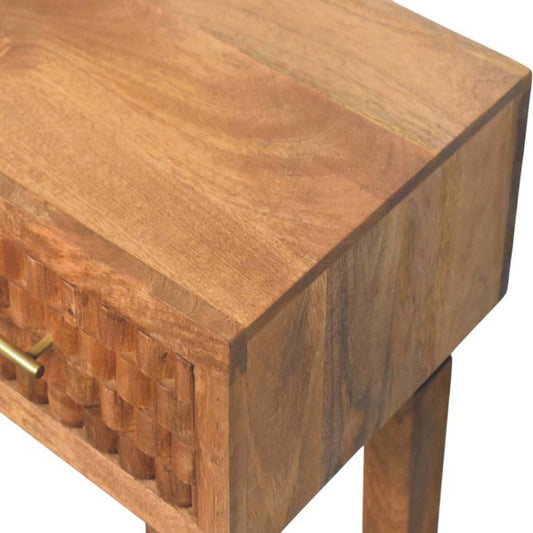 Eternity Carved Twin-Drawer Console