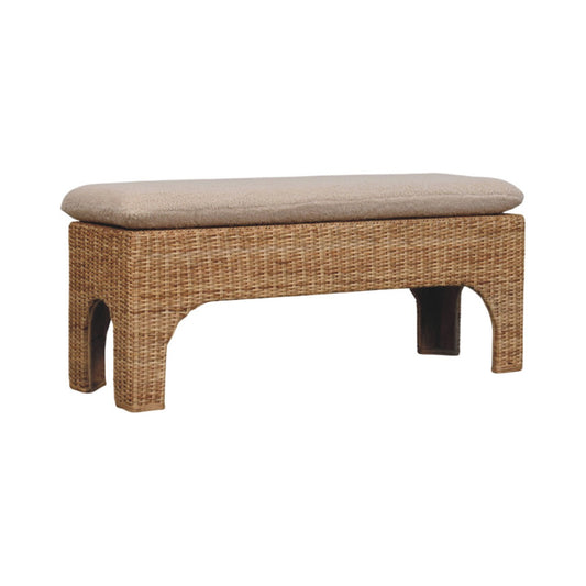 Cotswolds Rattan Cushioned Bench Seat