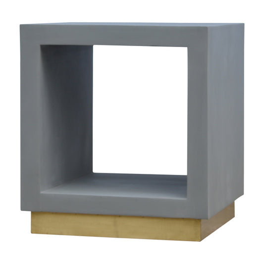 Detroit Cube Bedside Table