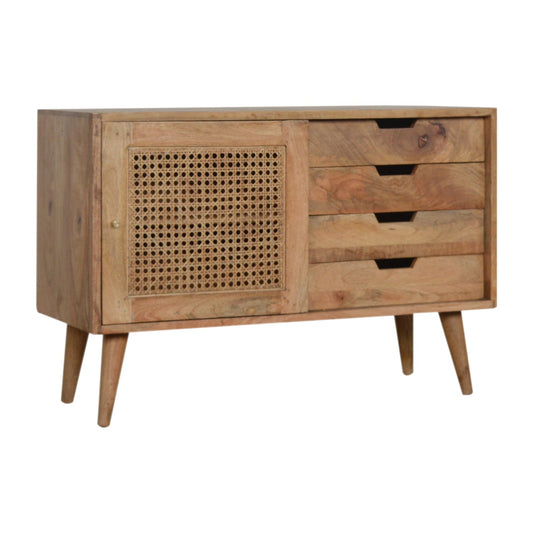 Bahama Rattan 4 Drawers Sideboard