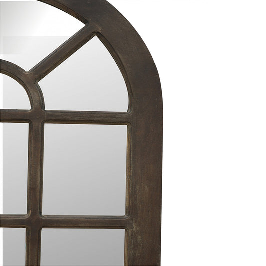 Mango Wood Sepentine Wall Mirror