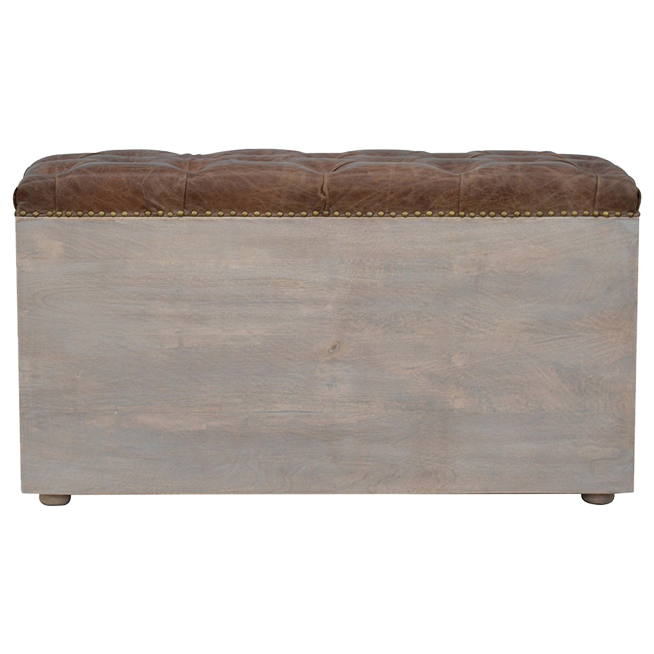 Manhattan Buffalo Leather 4 Slot Shoe Cabinet