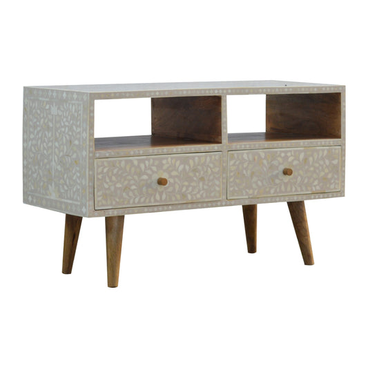 Florentina Bone Inlay Media Unit