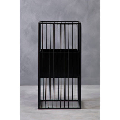Picadilly Black Floor Standing Planter