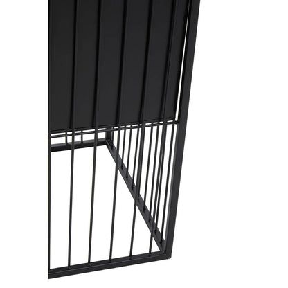 Picadilly Black Floor Standing Planter