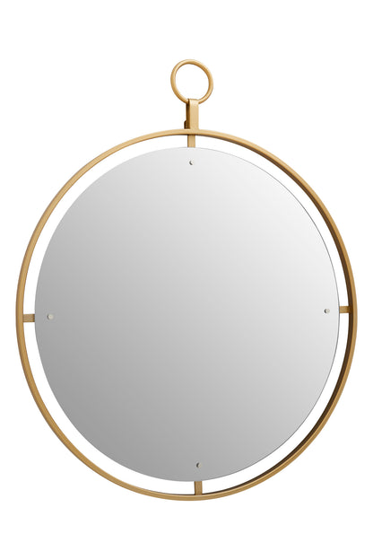 Arabia Luxe Gold Wall Mirror with Ring