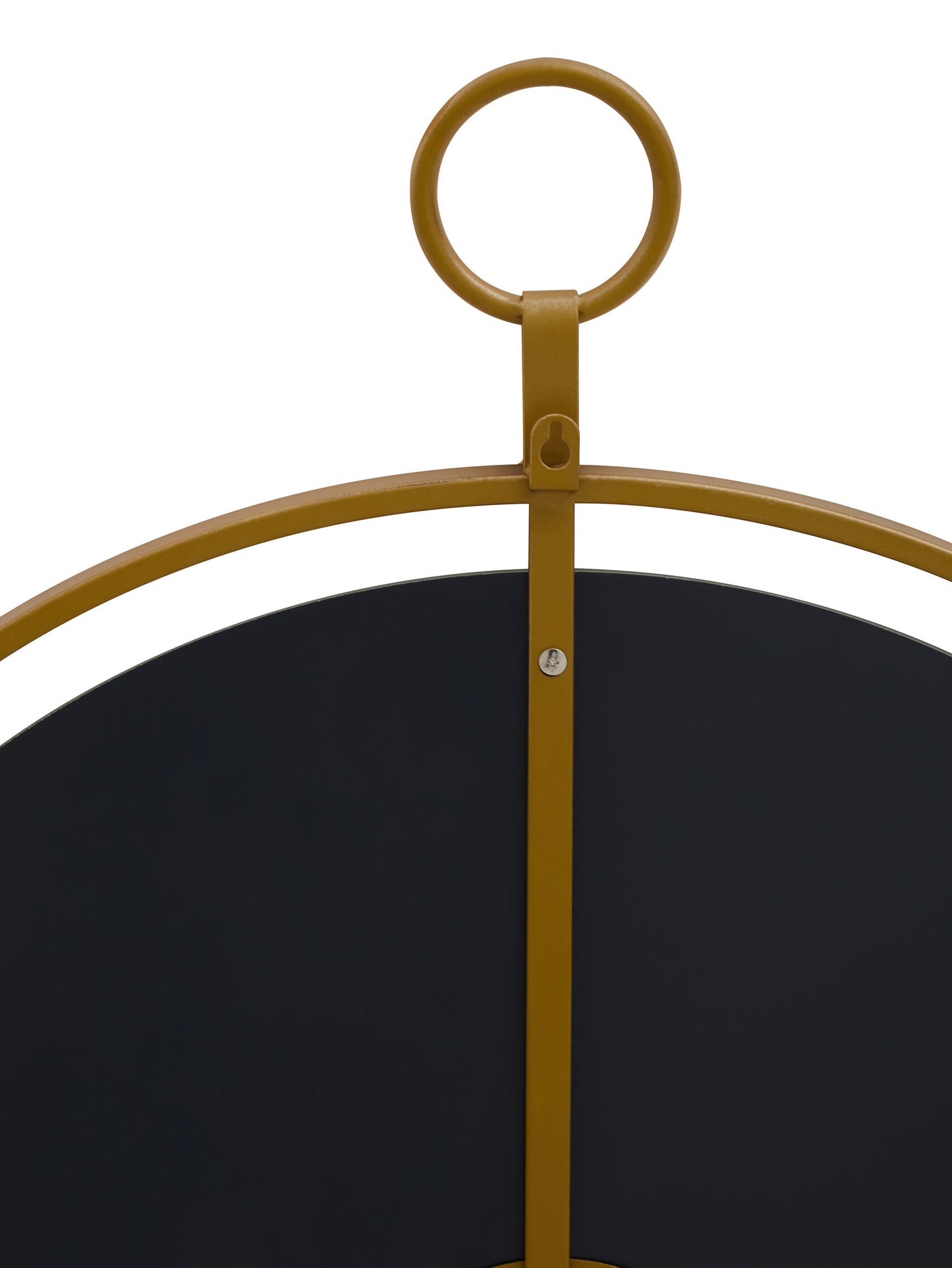 Arabia Luxe Gold Wall Mirror with Ring