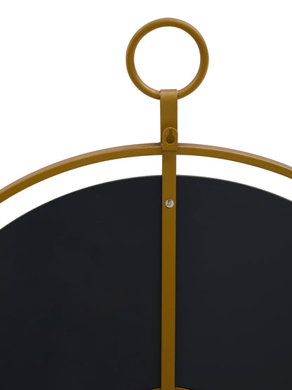 Arabia Luxe Gold Wall Mirror with Ring
