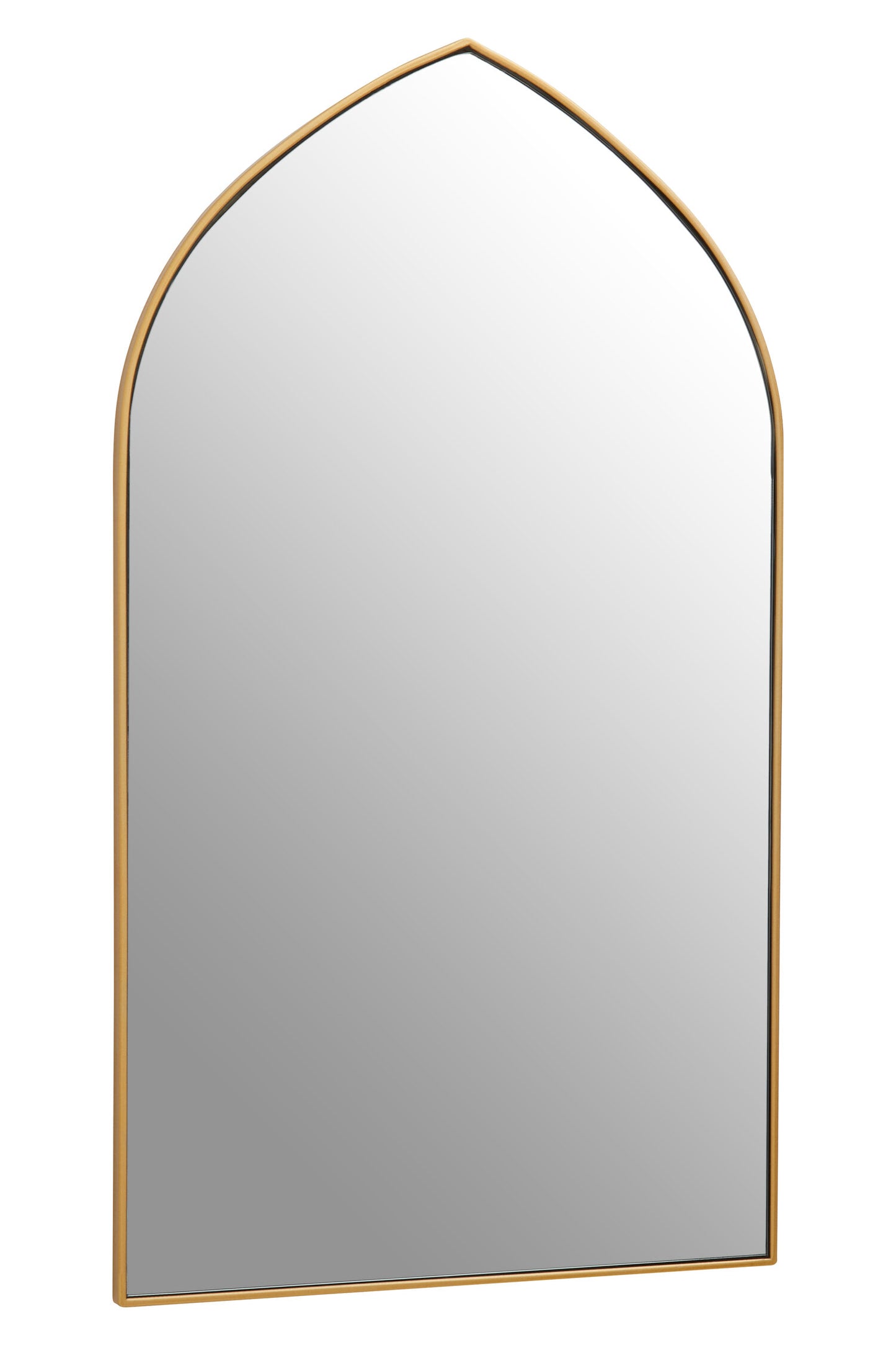 Arabia Gold Arched Wall Mirror