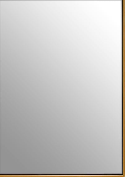 Arabia Gold Arched Wall Mirror
