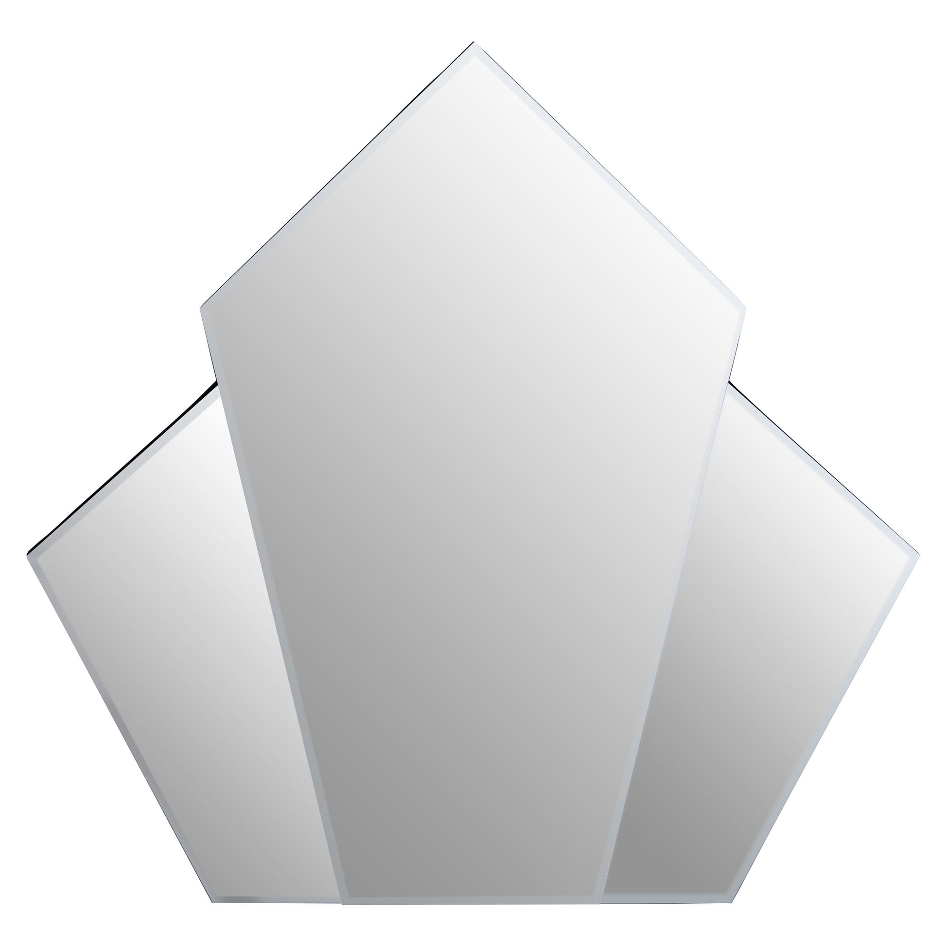 Gatsby Art Deco Wall Mirror with Silver Frame | Bali & Blue