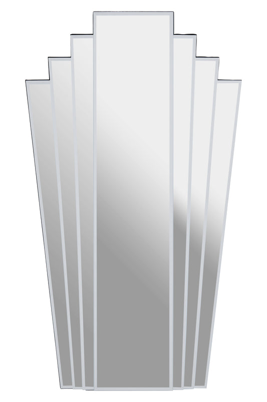Odeon Art Deco Wall Mirror | Bali & Blue