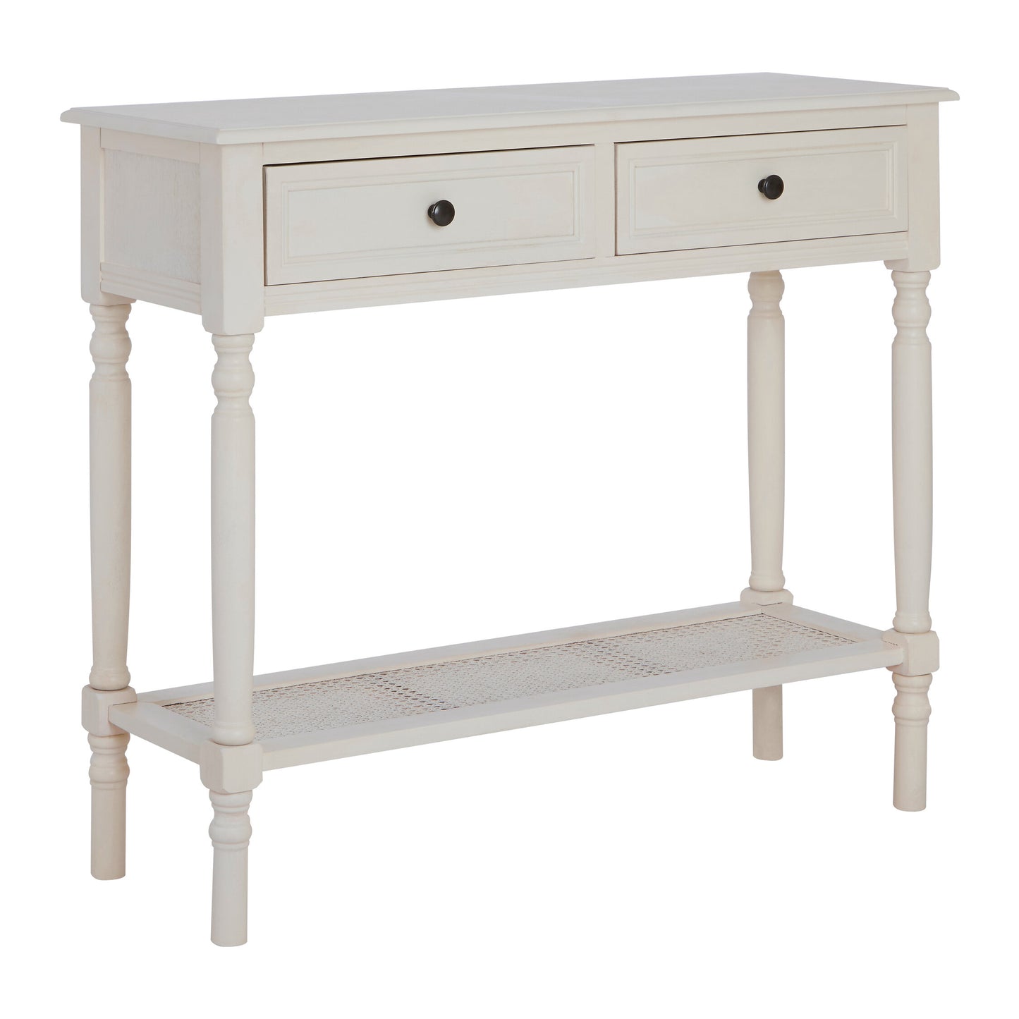 Cambridge White Console Table with 2 Drawers