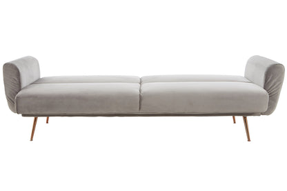 Vivaldi Grey Velvet Sofa Bed