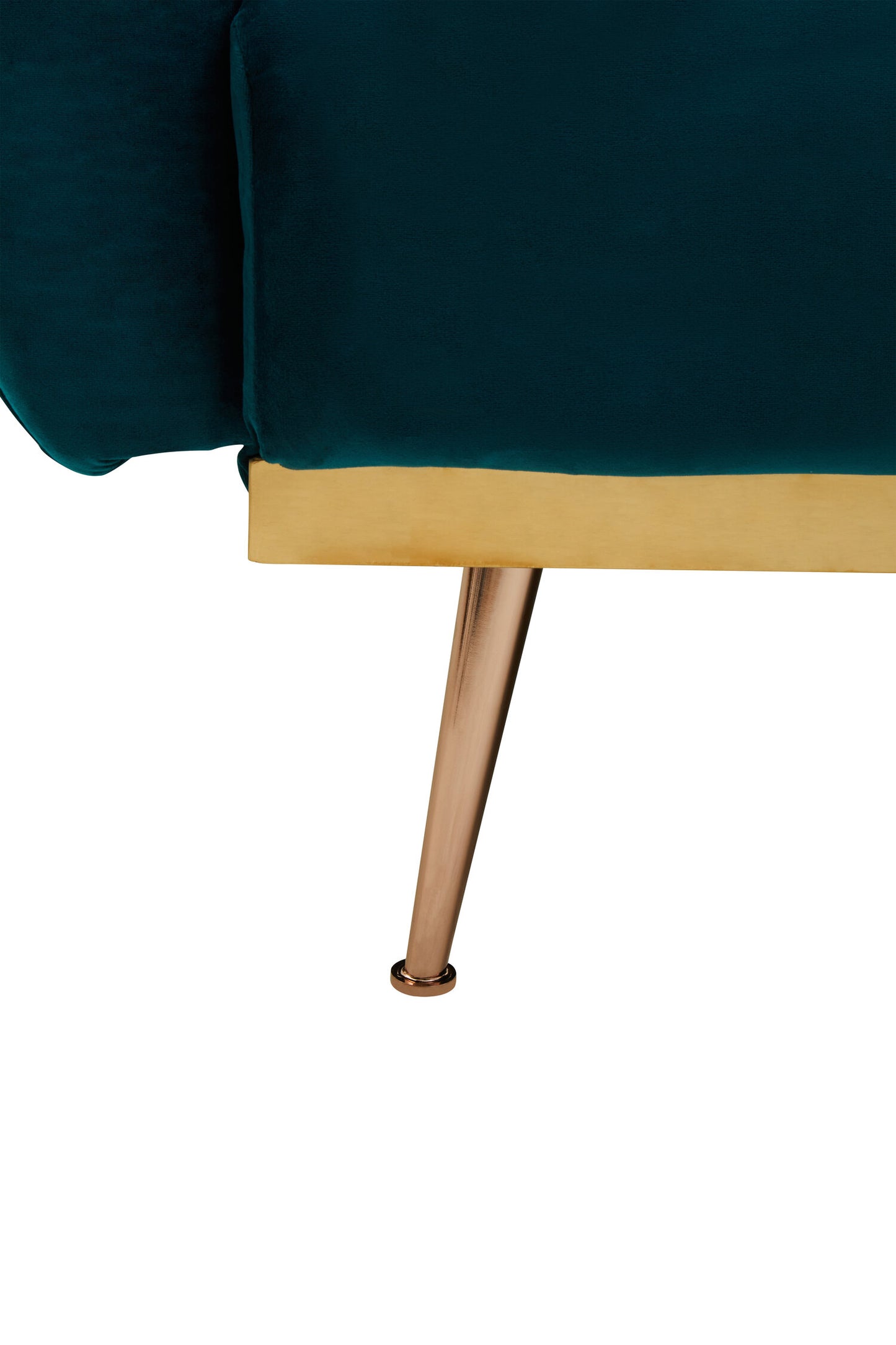 Jasmine Green Velvet Sofa Bed