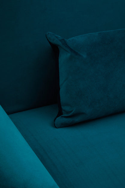 Jasmine Green Velvet Sofa Bed