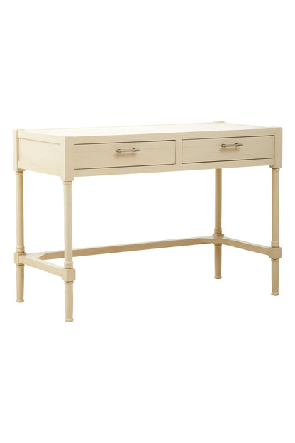 Cambridge Ivory Desk with 2 Drawers