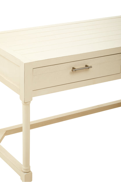 Cambridge Ivory Desk with 2 Drawers
