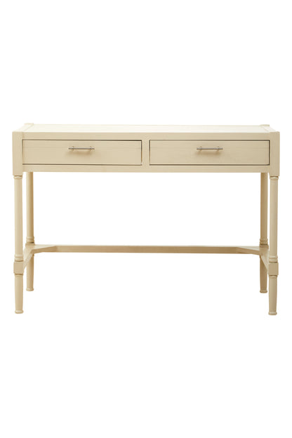 Cambridge Ivory Desk with 2 Drawers