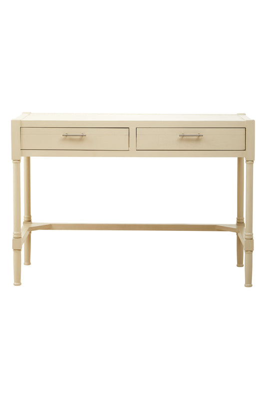 Cambridge Ivory Desk with 2 Drawers