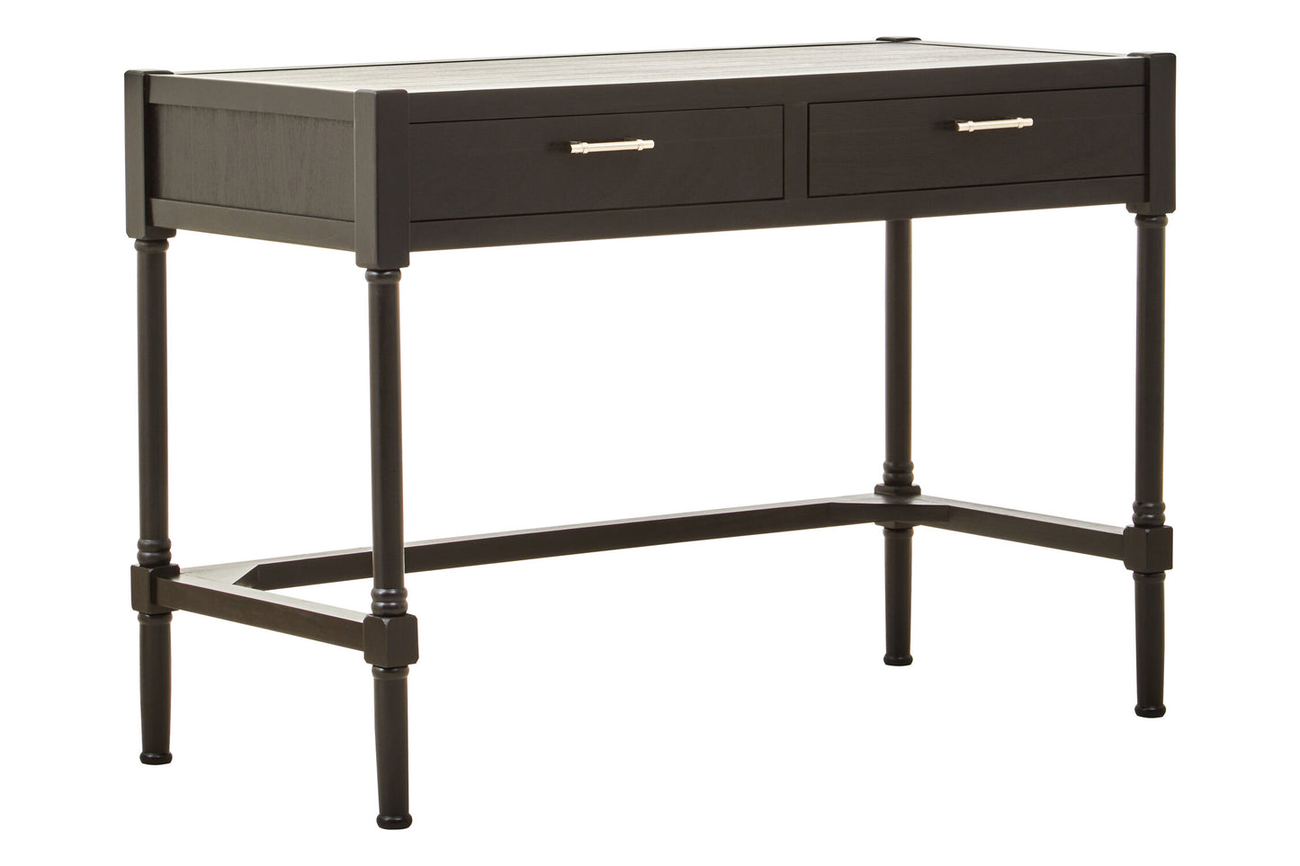 Cambridge 2 Drawer Black Finish Desk