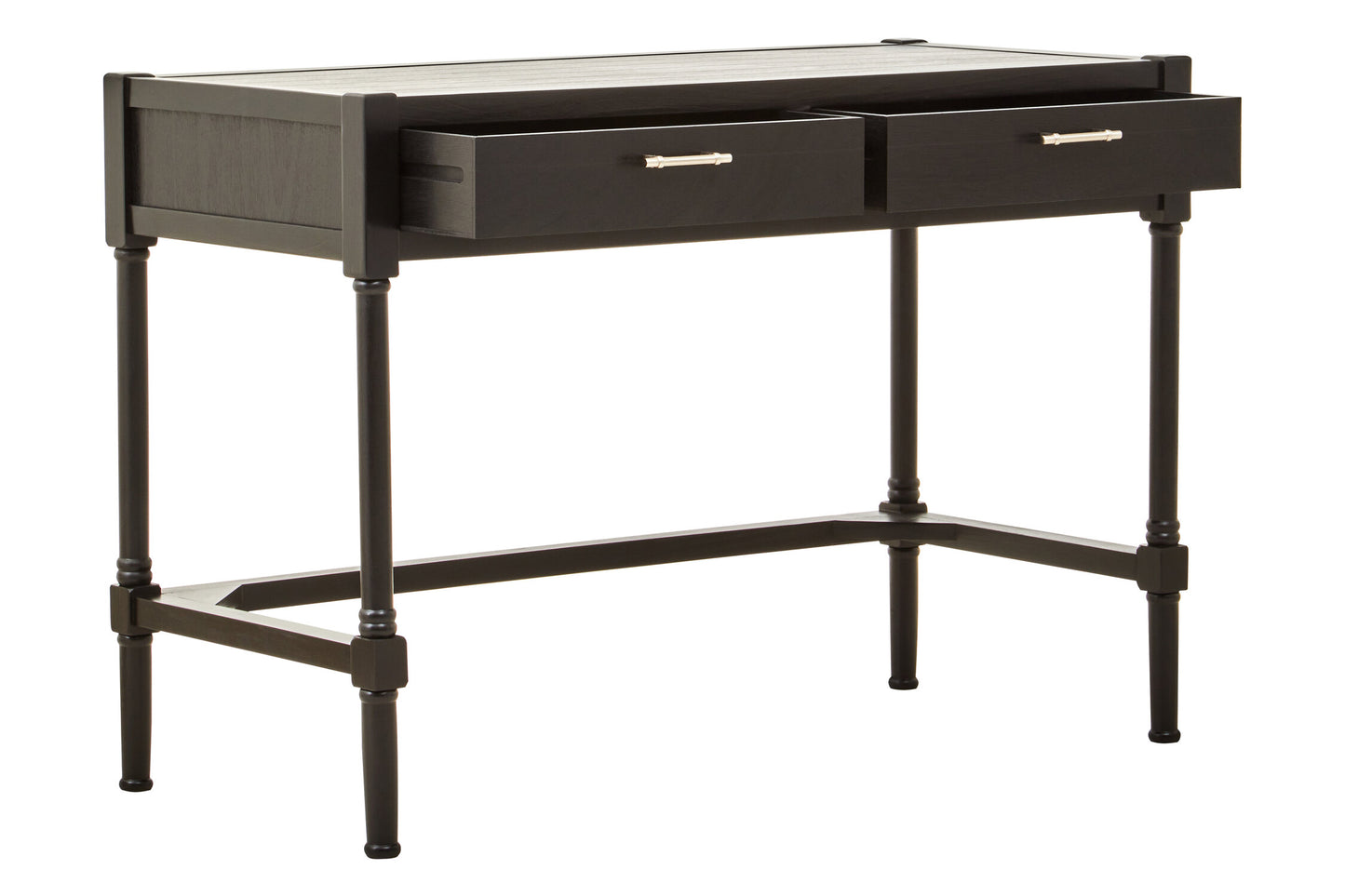 Cambridge 2 Drawer Black Finish Desk